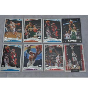 NBA TOPPS Basketball cards Lot of Eight Cards collectible cards